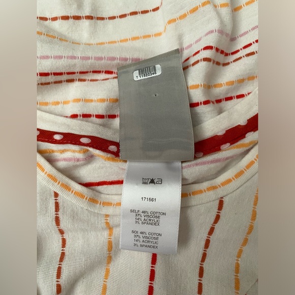 Anthropologie Dolan Left Coast Collection Striped Tee Women’s size M - Picture 10 of 12